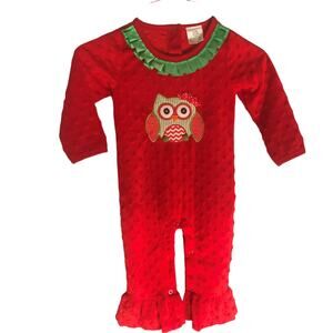 free with $25 bundle One Piece Girl 9-12 mts Red owl Hobby Lobby